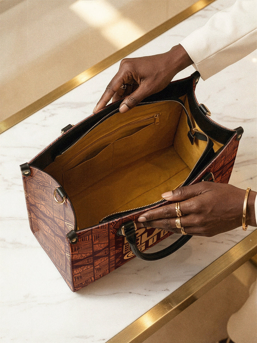 "Dope Black Girl" Leather Handbag