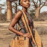 "Dope Black Mom" Small Leather Handbag - BRAVE ONES DEAL