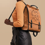 "Dope Black Mom" Leather Backpack