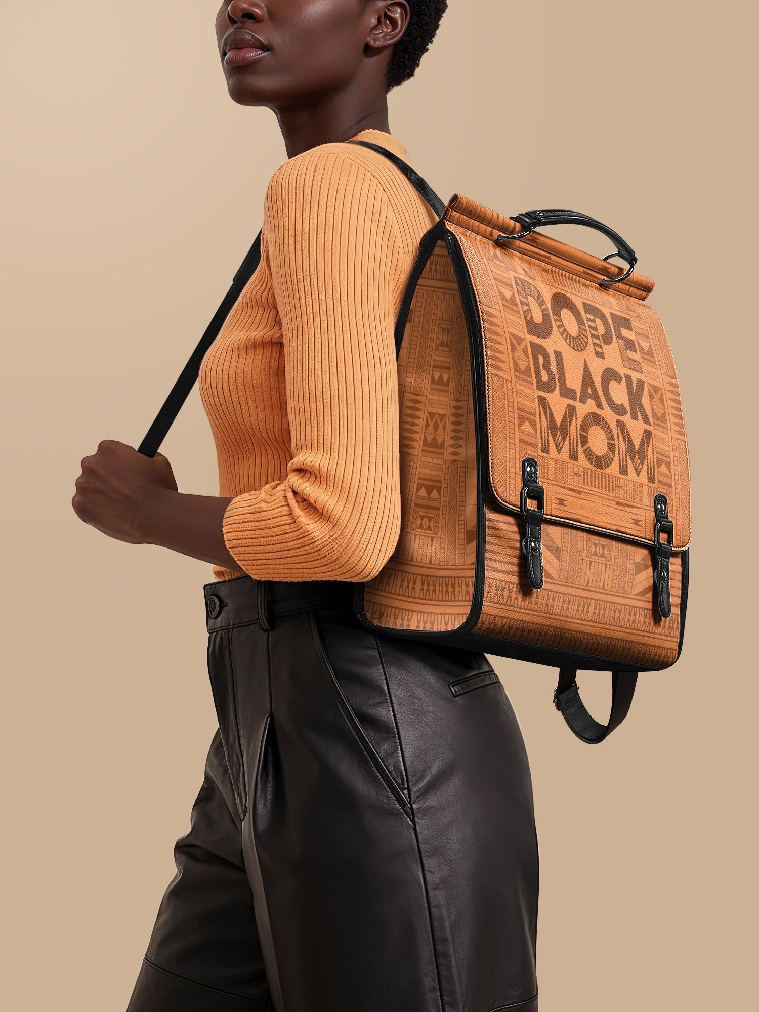 Dope Black Mom Backpack — Dope Black Mom, Loud and Proud