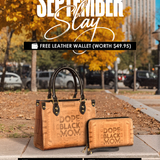 "Dope Black Mom" Small Leather Handbag Deal