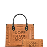 "Dope Black Mom" Leather Handbag Deal