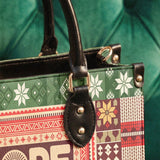 "Dope Black Wife" Frosted Pine Leather Handbag - BRAVE ONES DEAL