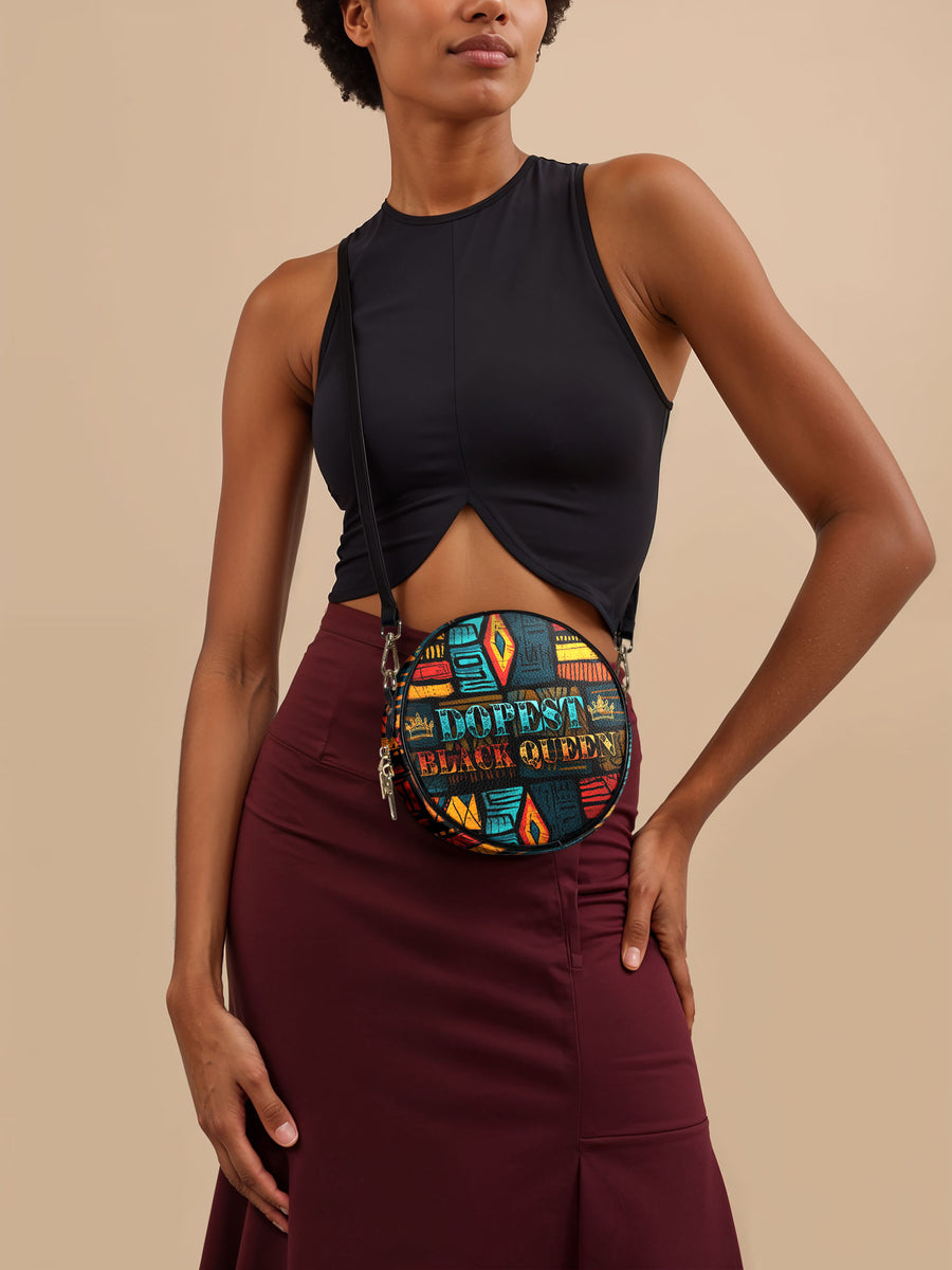 "Dopeya" Circle Crossbody Bag