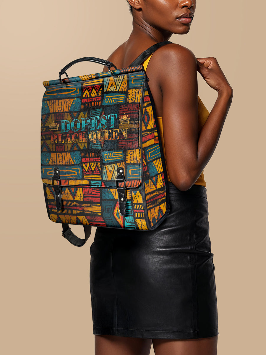 "Dopeya" Leather Backpack