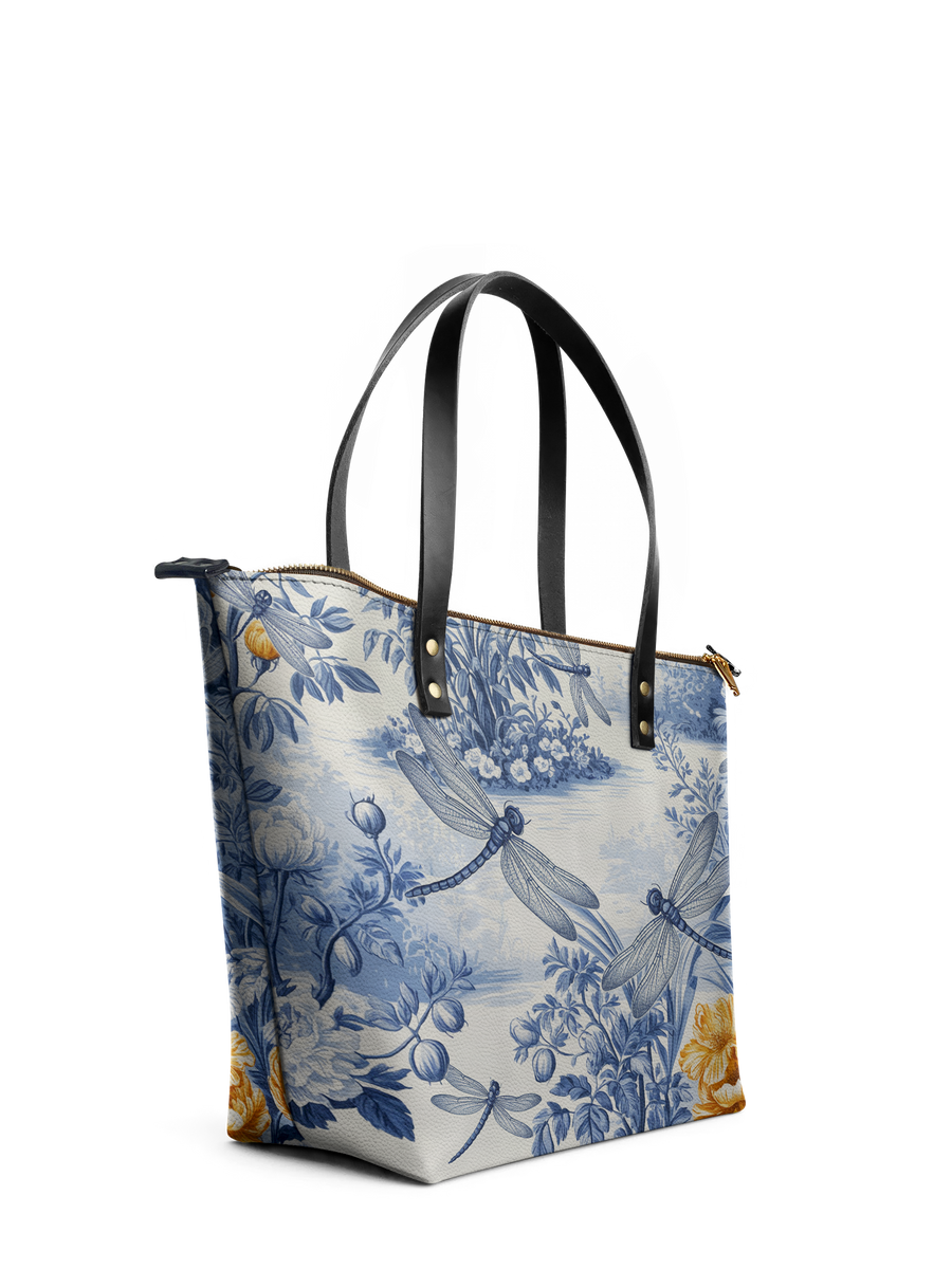 "Mvua" Leather Tote Bag