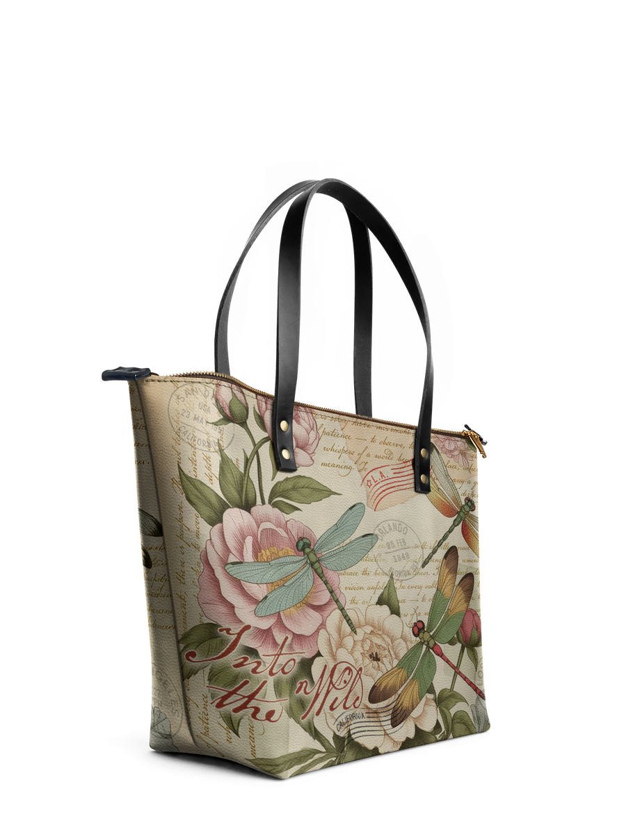 "Maji" Leather Tote Bag