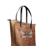 "Mwanga" Leather Tote Bag BTS DEAL