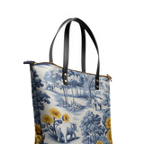 "Mkonga" Leather Tote Bag BTS DEAL