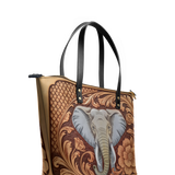 "Pembe" Leather Tote Bag - BRAVE ONES DEAL