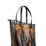 "Pori" Leather Tote Bag - BRAVE ONES DEAL