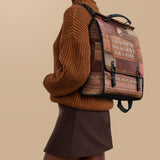 "Eliora" Leather Backpack