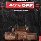 "Eliora" The Signature Duo Bundle - Small Leather Handbag