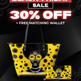 "Fahari" Marigold Pop Leather Tote Bag Deal