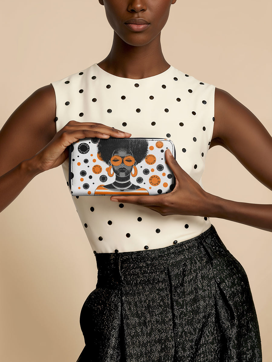 "Fahari" Marshmallow Citrus Wallet