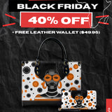"Fahari" Marshmallow Citrus Leather Handbag Deal