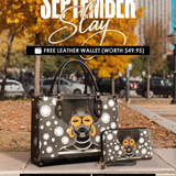 "Fahari" Monochrome Leather Handbag Deal