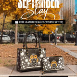 "Fahari" Monochrome Small Leather Handbag Deal