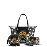 "Fahari" Monochrome Leather Tote Bag BTS DEAL