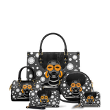 "Fahari" Monochrome Leather Handbag - BRAVE ONES DEAL