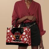 "Fahari" Strawberry Pop Leather Handbag Deal