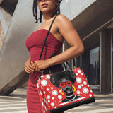 "Fahari" Strawberry Pop Leather Handbag Deal