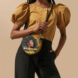 "Blacknificent" Circle Crossbody Bag - BRAVE ONES DEAL