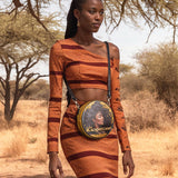 "Blacknificent" Circle Crossbody Bag - BRAVE ONES DEAL