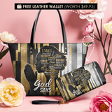 "Amara" Leather Tote Bag Deal