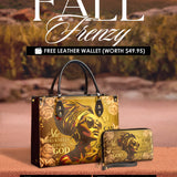 "Godfidence" Leather Handbag Deal