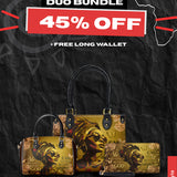 "Godfidence" The Signature Duo Bundle - Small Leather Handbag