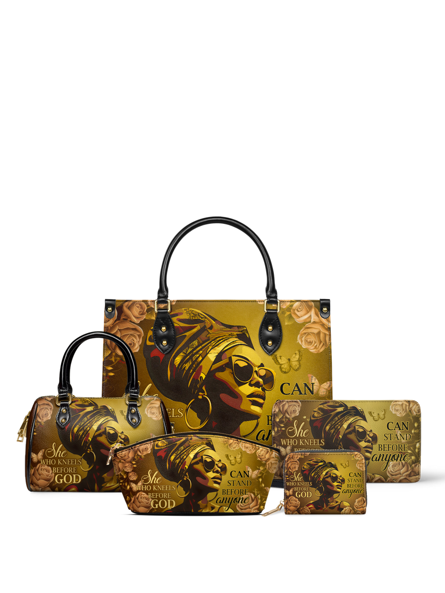"Godfidence" Leather Handbag Bundle DD DEAL