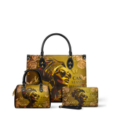 "Godfidence" Leather Handbag BTS DEAL