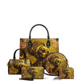 "Godfidence" Leather Handbag - BRAVE ONES DEAL