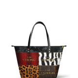 "Kadia" Power Leather Tote Bag