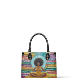 "AfroEssence" Small Leather Handbag