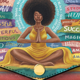 "AfroEssence" Envelope Chain Crossbody Bag