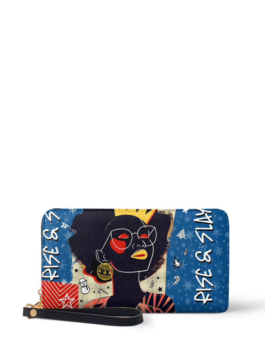 "Aina" Blueberry Snow Wallet DD DEAL