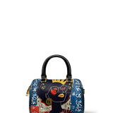 "Aina" Blueberry Snow Mini Satchel