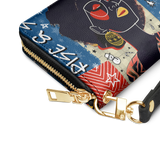 "Aina" Blueberry Snow Wallet - BRAVE ONES DEAL