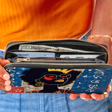 "Aina" Blueberry Snow Wallet