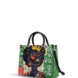 "Aina" Lime Pop Xmas Leather Handbag Deal