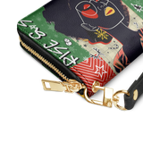 "Aina" Lime Pop Xmas Wallet