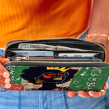 "Aina" Lime Pop Xmas Wallet