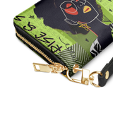 "Aina" Lime Pop Wallet