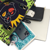 "Aina" Lime Pop Leather Handbag Deal