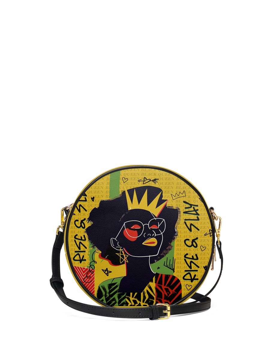 "Aina" Lemon Zest Circle Crossbody Bag DD DEAL
