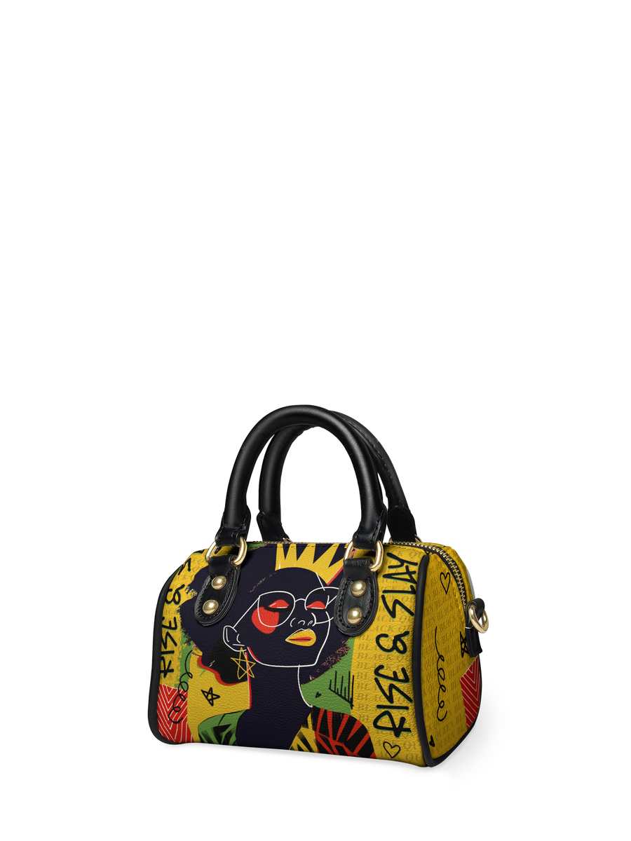"Aina" Lemon Zest Mini Satchel
