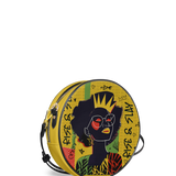 "Aina" Lemon Zest Circle Crossbody Bag