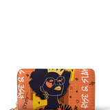 "Aina" Orange Sorbet Wallet